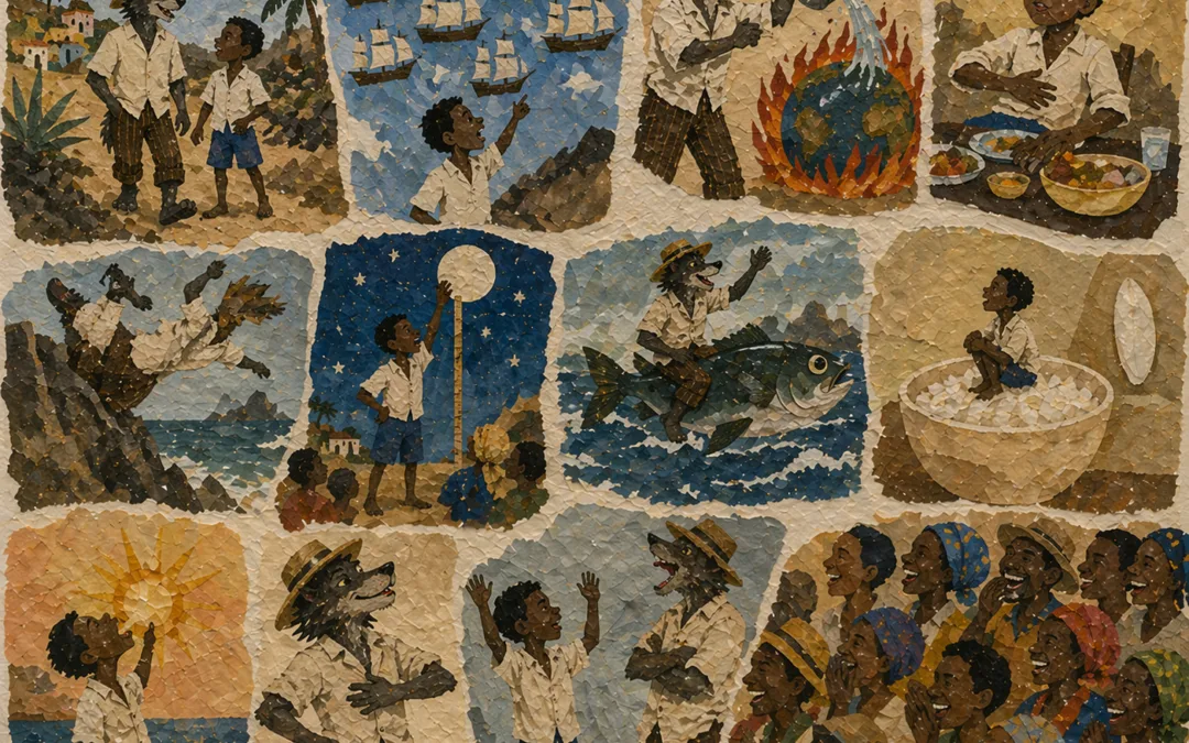 Folk Tale: Wolf and Nephew — Who Is The Biggest Liar?