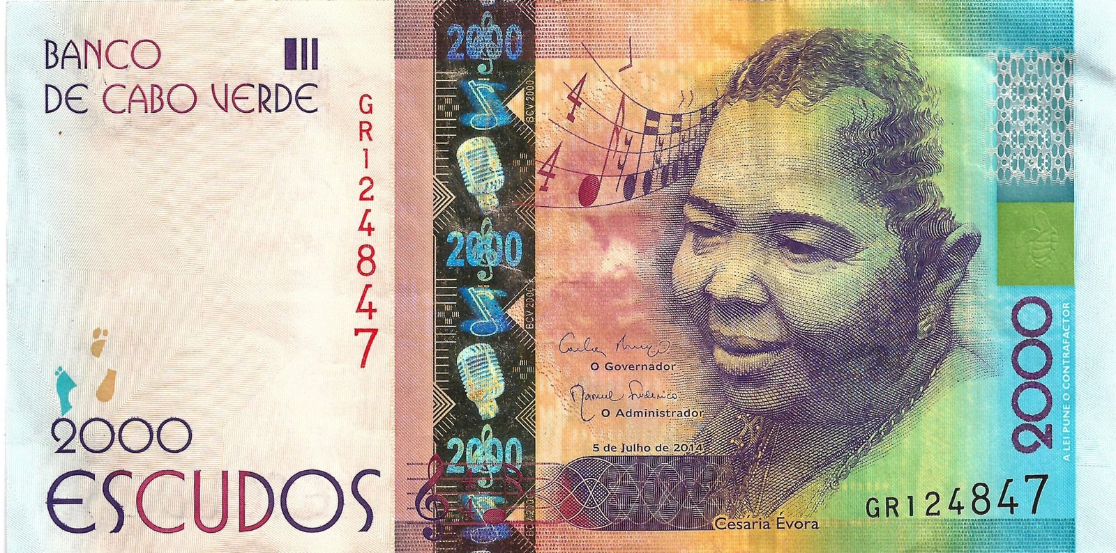 2000 escudos banknote 2000 escudos banknote