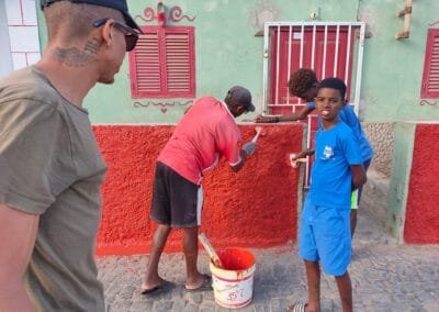 Work of Arte d’Zona, The New, Yoyful Colours of Santa Maria, Sal, Cape Verde