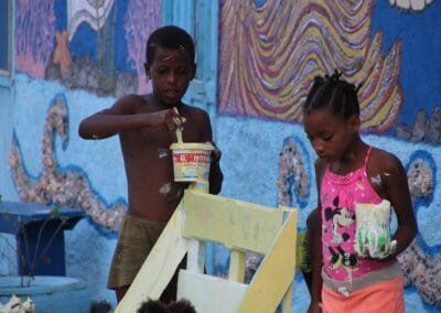 Work of Arte d’Zona, The New, Yoyful Colours of Santa Maria, Sal, Cape Verde