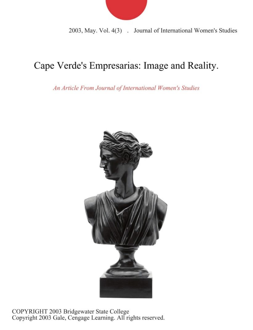 Book: Cape Verde’s Empresarias: Image and Reality esarias: Image and Reality by Jean Ludtke