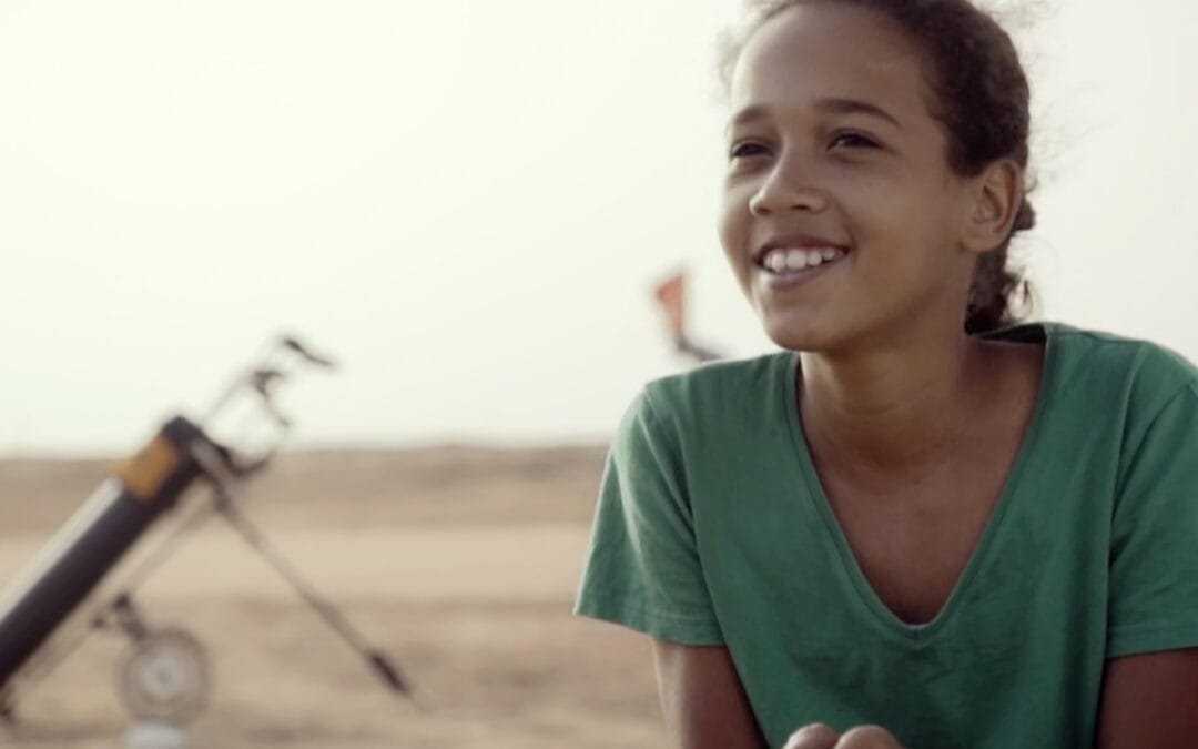 Meet Luna, The Girl Who Plays Golf on The Moon