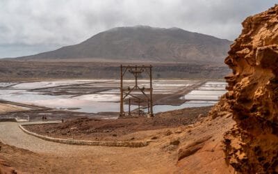 Salinas de Pedra de Lume, old salt lakes of Sal
