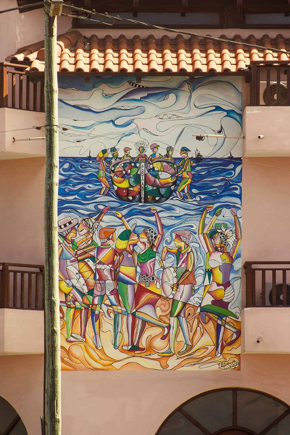 Santa Maria Street Art Murals