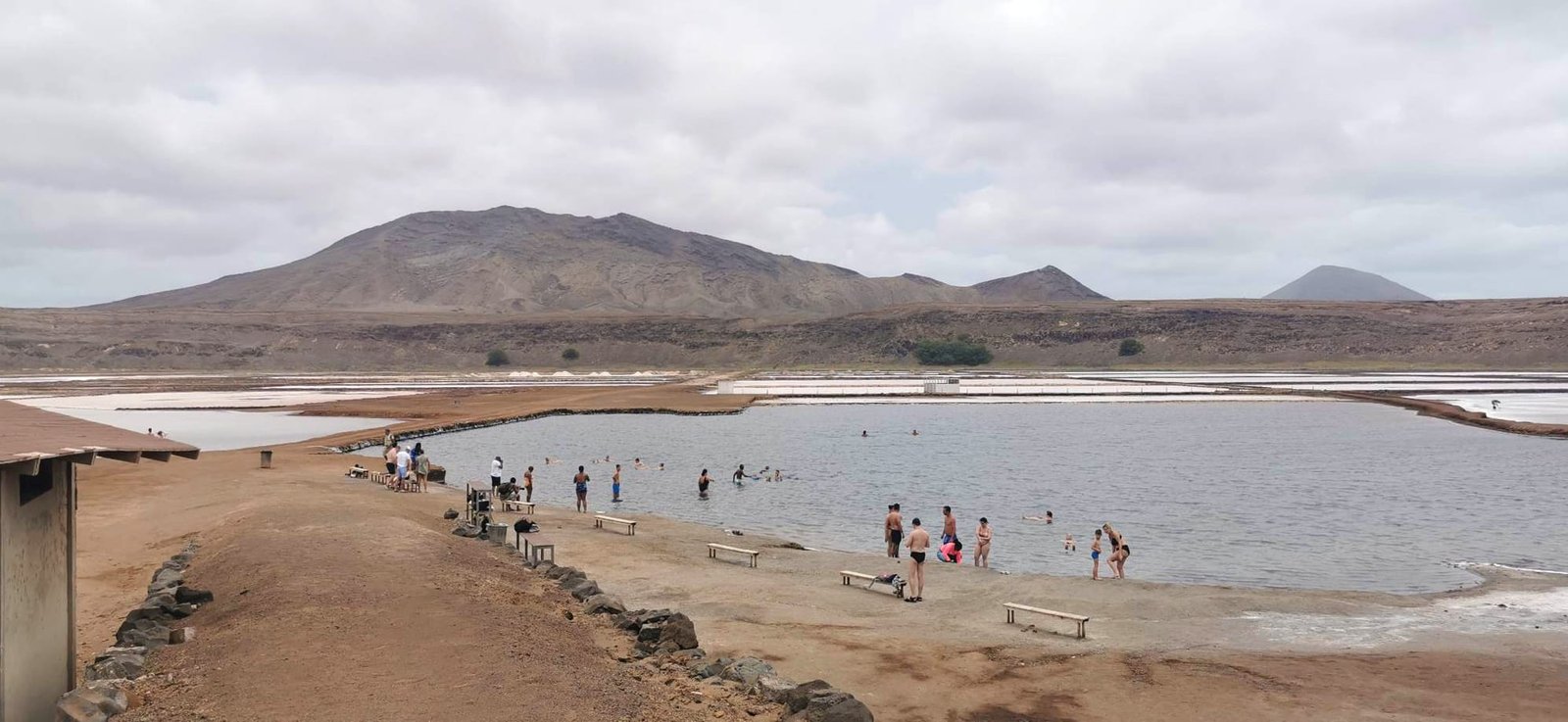 Salinas de Pedra de Lume, old salt lakes of Sal