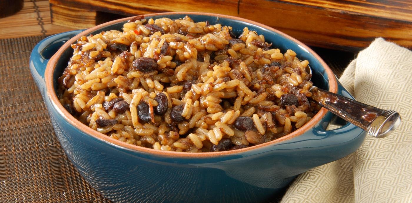 Cape Verdean Jagacida - rice and beans, via Oldways Cape Verdean Cusine: Jagacida - rice and beans, via Oldways