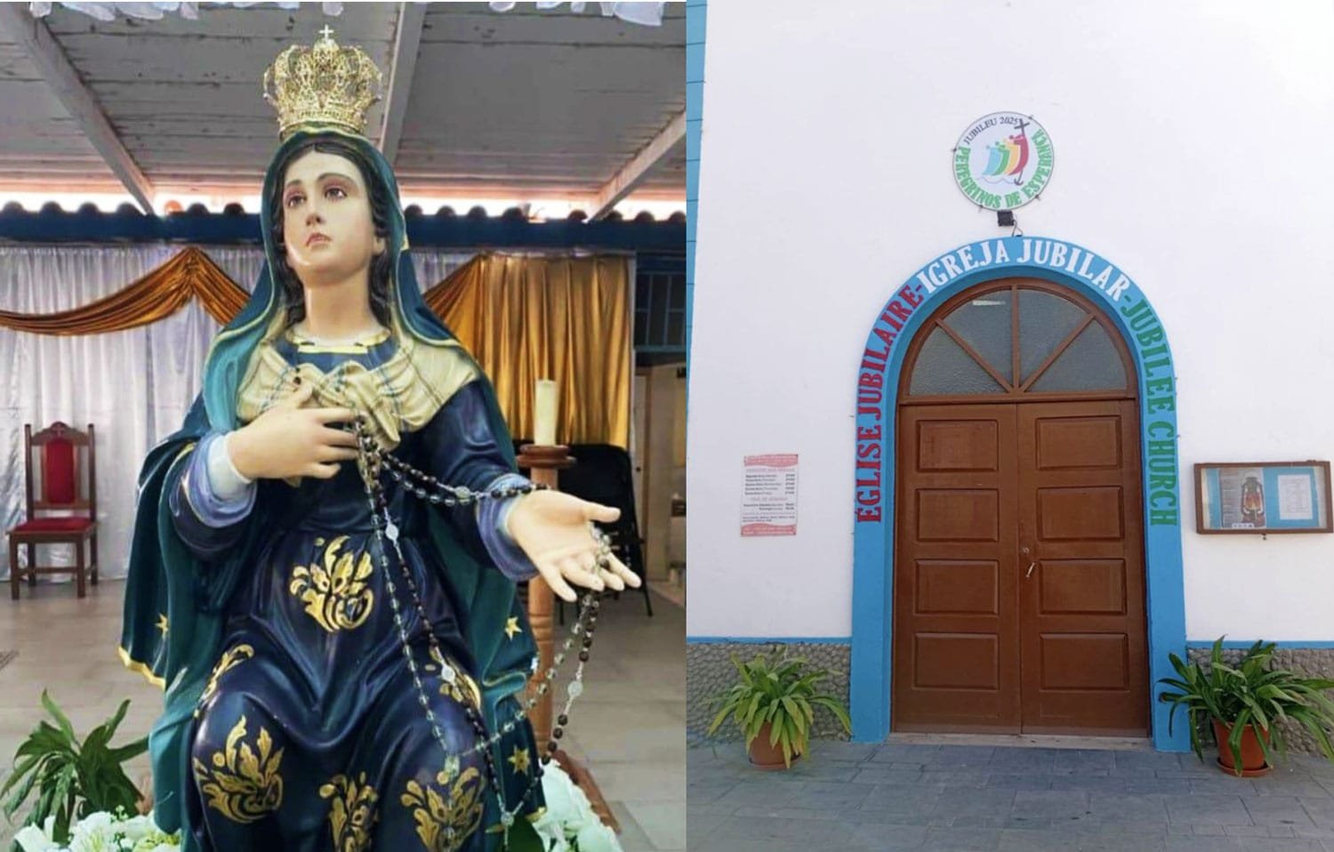 Church of Nossa Senhora das Dores in Santa Maria, Sal, Cape Verde