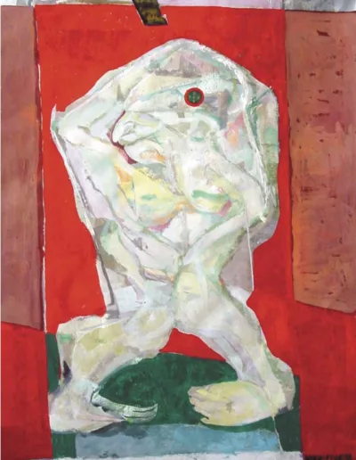 Manuel Figueira, “Portuguese youth” on parade, Gouche on paper, 43x30 cm, 1966